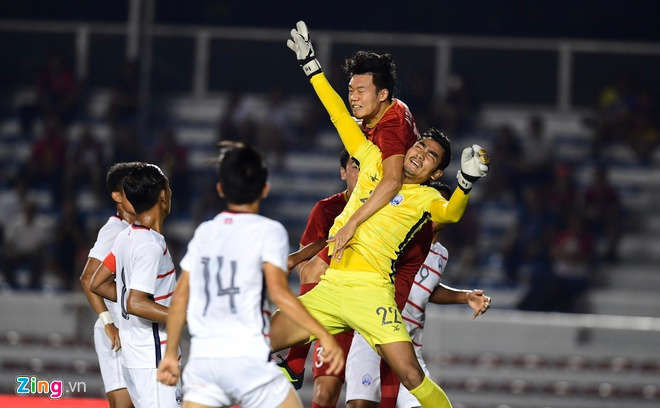Ha Campuchia 4-0, U22 Viet Nam vao chung ket SEA Games hinh anh 21 