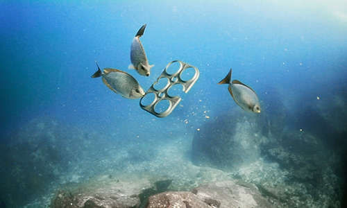 Rác thải nhựa tác động đến cả sinh vật biển sống ở nơi sâu nhất trên Trái Đất. Ảnh: Organic and Free.