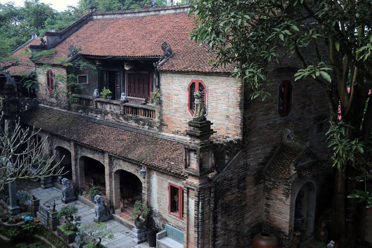 Một hạng mục trong Việt Phủ Thành Chương. Ảnh: Võ Hải.