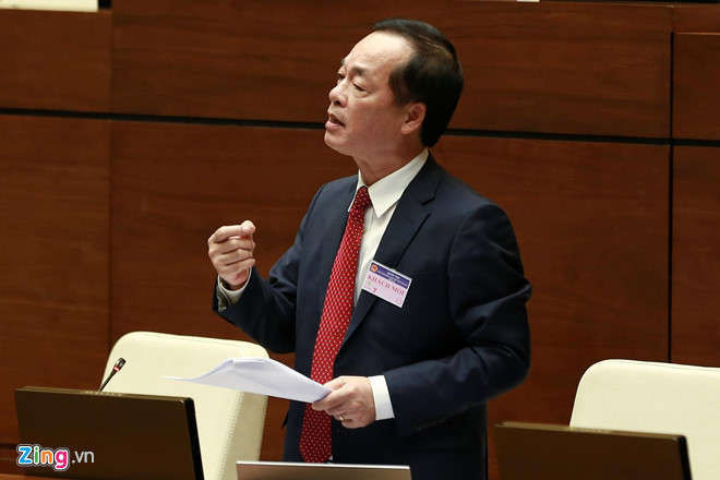 Quoc hoi tiep tuc chat van Bo truong Xay dung hinh anh 1 