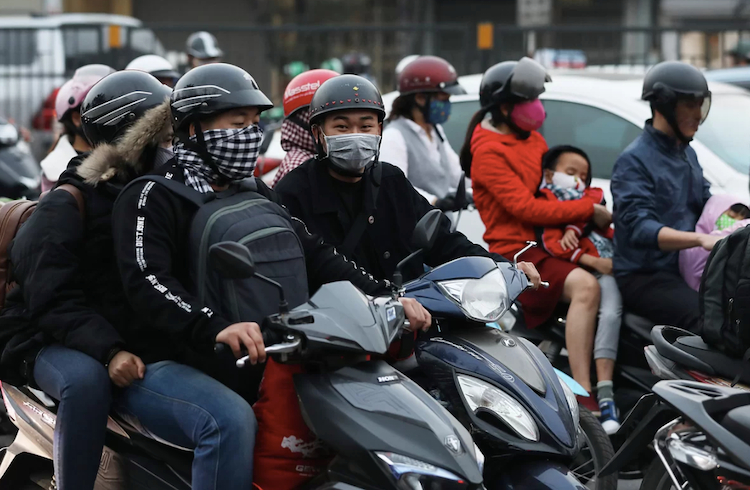 TP Hà Nội hiện có 6 triệu xe máy. Ảnh: Ngọc Thành