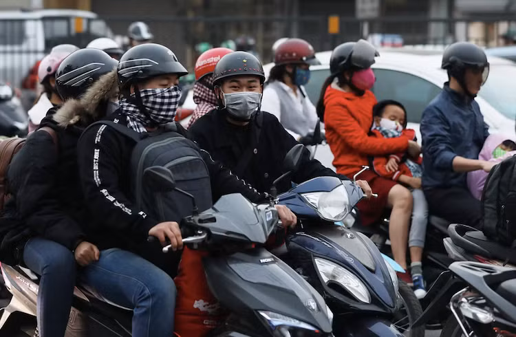 TP Hà Nội hiện có 6 triệu xe máy. Ảnh: Ngọc Thành