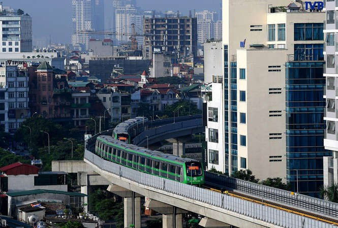 Dự án Cát Linh - Hà Đông là bài học kinh nghiệm rất lớn với Bộ GTVT Ảnh: Như Ý