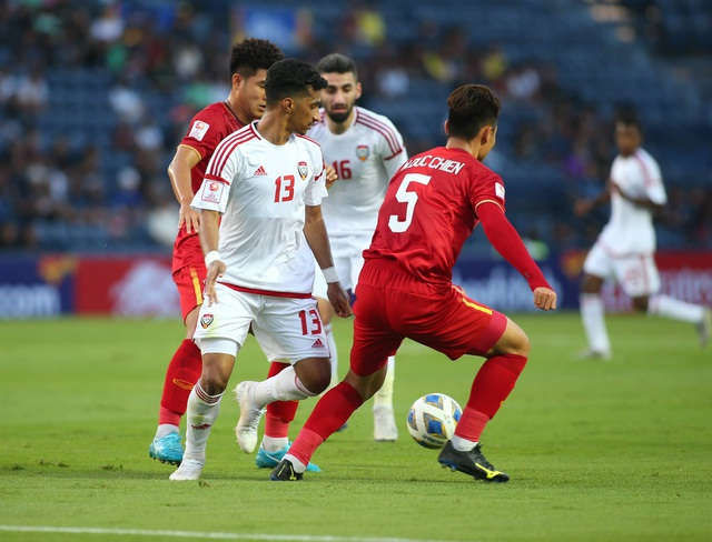U23 Việt Nam 0-0 U23 UAE (Hết hiệp 1): Thế trận căng thẳng - 3