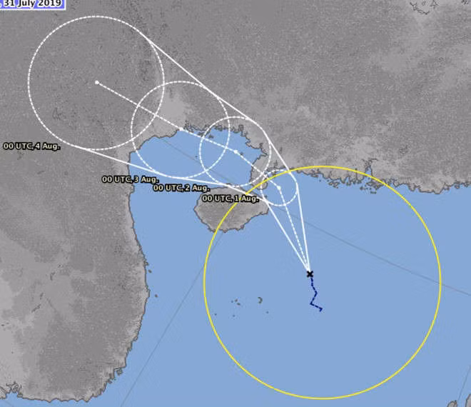 Ap thap nhiet doi manh thanh bao so 3, giat cap 11 khi do bo hinh anh 2 