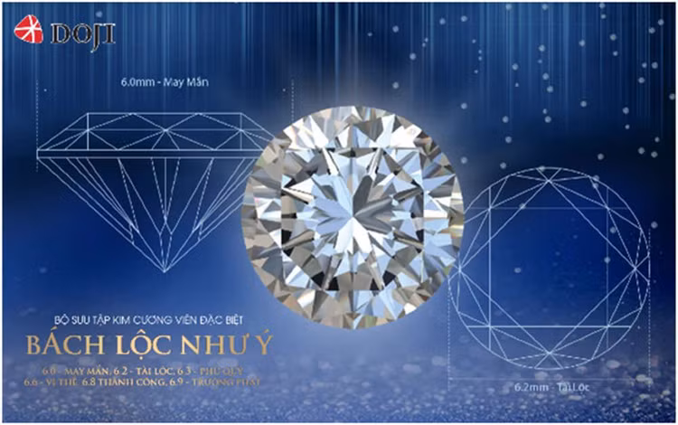 Tin vui dành cho giới đam mê “nữ hoàng đá quý”, tại VIJF 2019, DOJI mang đến “siêu bão kim cương viên” với list kim cương đặc biệt tặng tiền mặt lên tới 500 triệu đồng.