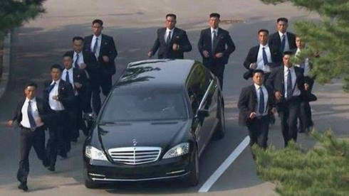 Đội vệ sĩ tinh nhuệ của Chủ tịch Triều Tiên Kim Jong-un.