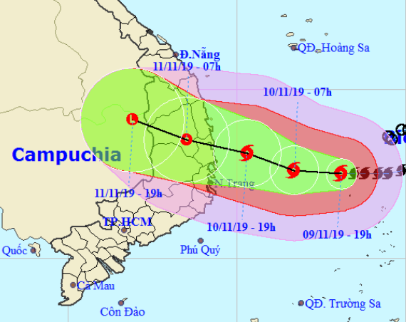 Dự báo thời tiết 10/11, nín thở đợi bão số 6, hơn 24.000 quân ứng trực