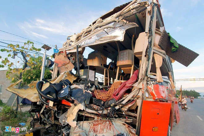 Xe khach Phuong Trang tang toc 63 km/h khi xay ra tai nan hinh anh 1 