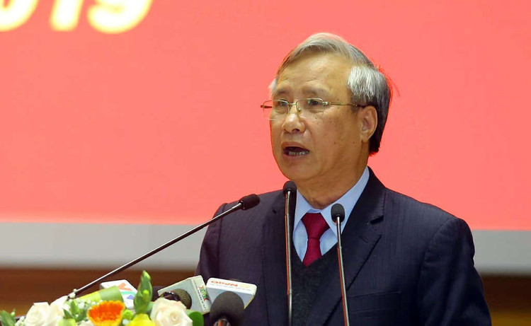 Thường trực Ban Bí thư Trần Quốc Vượng. Ảnh: Minh Châu.