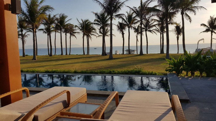 100% các căn biệt thự nghỉ dưỡng có tầm nhìn ra biển.