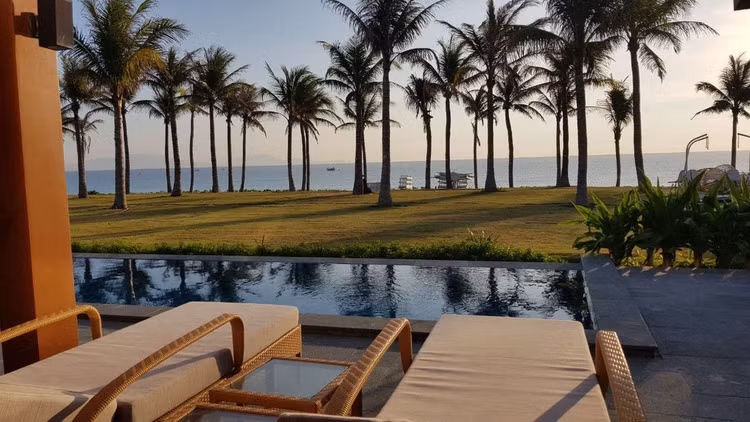 100% các căn biệt thự nghỉ dưỡng có tầm nhìn ra biển.