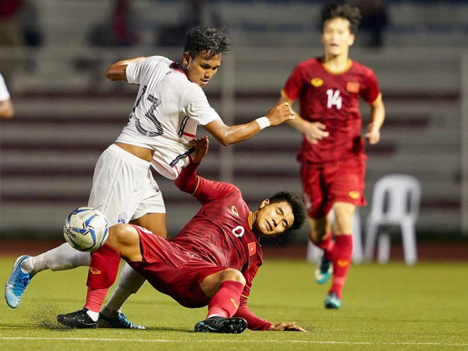 Ha Campuchia 4-0, U22 Viet Nam vao chung ket SEA Games hinh anh 29 