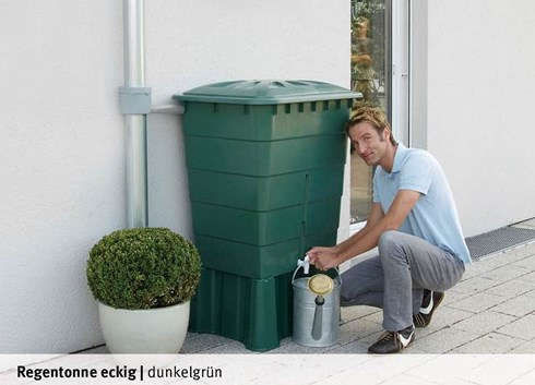 Mô hình &quot;lu&quot; chứa nước trên mặt đất được sản xuất tại Đức, ảnh do ông Hoàng Mạnh Tân cung cấp.