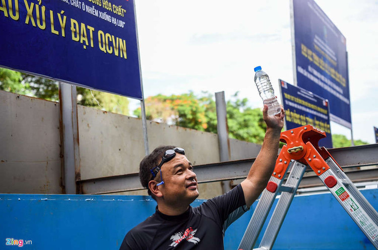 Nguoi Ha Noi ngo ngang khi chuyen gia Nhat Ban tam tren song To Lich hinh anh 5 