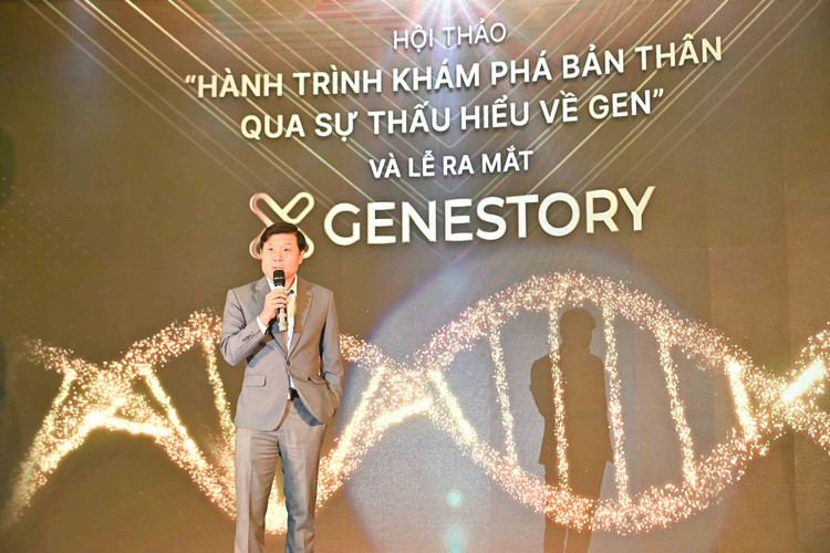 GS Vũ Hà Văn (Đồng sáng lập và thành viên HĐQT Công ty GeneStory) kỳ vọng giải pháp sẽ thúc đẩy y học dự phòng, nâng cao chất lượng sống và giảm bớt gánh nặng y tế cho mỗi gia đình Việt Nam.