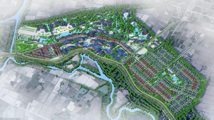 Nằm tại tâm điểm hệ sinh thái tỷ đô, Sun Beauty Onsen mang tính kết nối đón trọn dòng khách du lịch. Ảnh phối cảnh minh họa