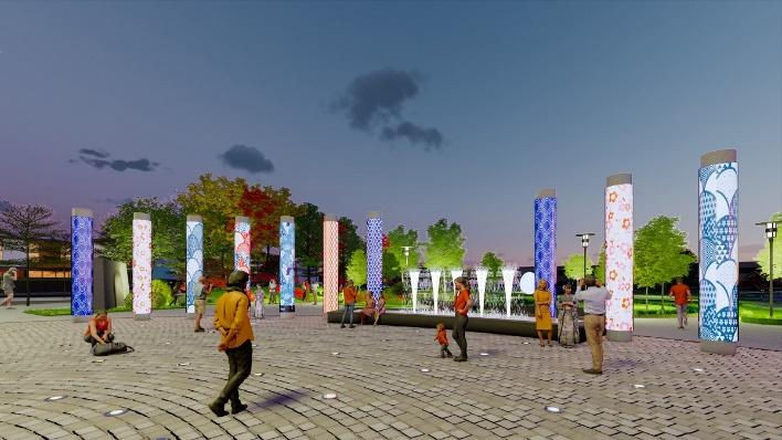 Trải nghiệm văn hóa Nhật Bản tại Sun Beauty Onsen. Ảnh phối cảnh minh họa