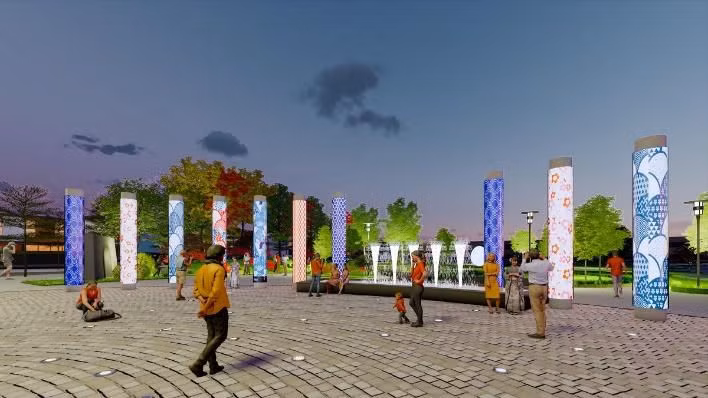 Trải nghiệm văn hóa Nhật Bản tại Sun Beauty Onsen. Ảnh phối cảnh minh họa