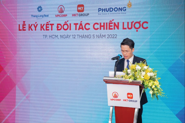 Ông Nguyễn Văn Quy, Tổng Giám đốc VPCORP phát biểu tại sự kiện.