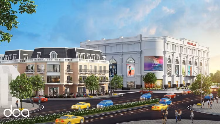 Xuất hiện ở khu shophouse là các thương hiệu ẩm thực, thời trang, làm đẹp nổi tiếng trong nước và thế giới.