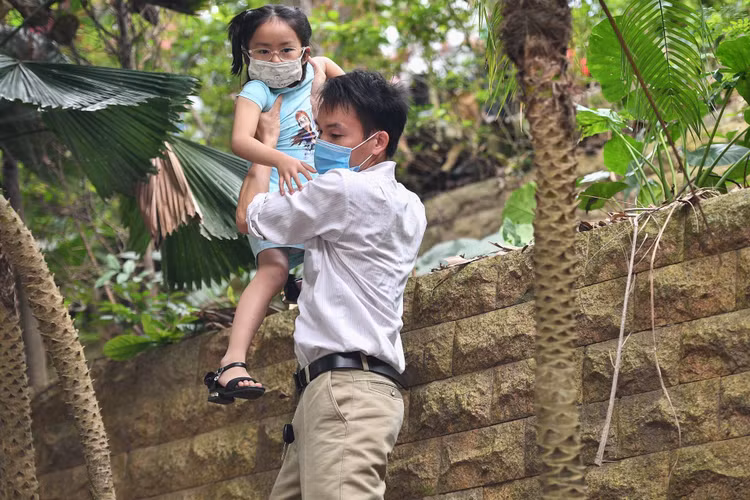 Treo rao len den Hung, truot tuong 