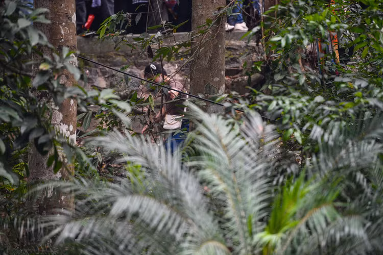 Treo rao len den Hung, truot tuong 