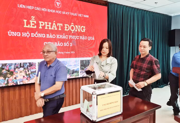 VUSTA phat dong ung ho dong bao khac phuc hau qua con bao so 3 Yagi-Hinh-2