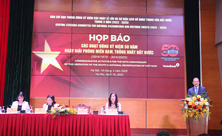 Chi tiet hoat dong trong diem ky niem 50 nam Giai phong mien Nam, thong nhat dat nuoc