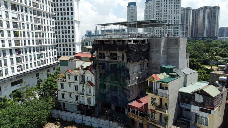 Ha Noi: Loat cong trinh coi noi, co dau hieu vi pham TTXD o My Dinh 1-Hinh-5