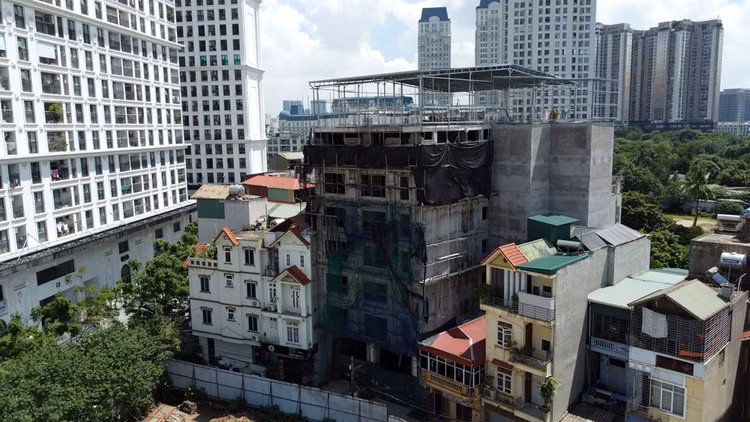 Ha Noi: Loat cong trinh coi noi, co dau hieu vi pham TTXD o My Dinh 1-Hinh-5