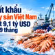 [INFOGRAPHIC] Xuất khẩu thủy sản Việt Nam vượt 9,1 tỷ USD sau 9 tháng