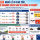 [INFOGRAPHIC] Nghỉ lễ đi cao tốc giữ khoảng cách sao để không vi phạm?