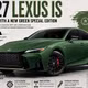 Xe sang Lexus IS 2027 thêm màu xanh nổi bật, giới hạn 350 xe