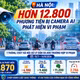 [INFOGRAPHIC] HÀ NỘI: HƠN 12.800 PHƯƠNG TIỆN BỊ CAMERA AI PHÁT HIỆN VI PHẠM
