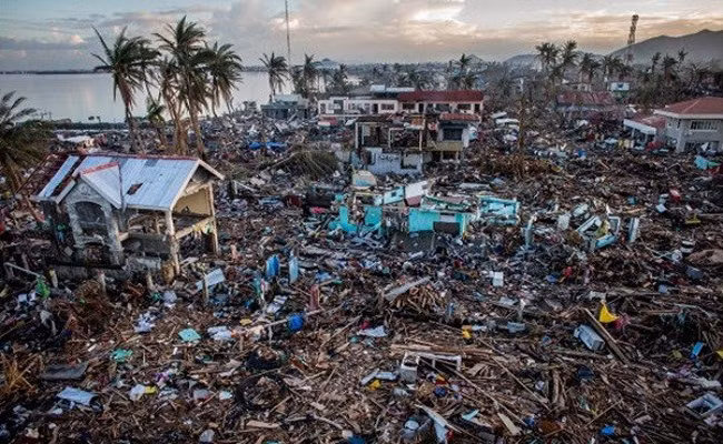 Bão Haiyan ở Philippines (8/11/2013) - Ảnh:internet