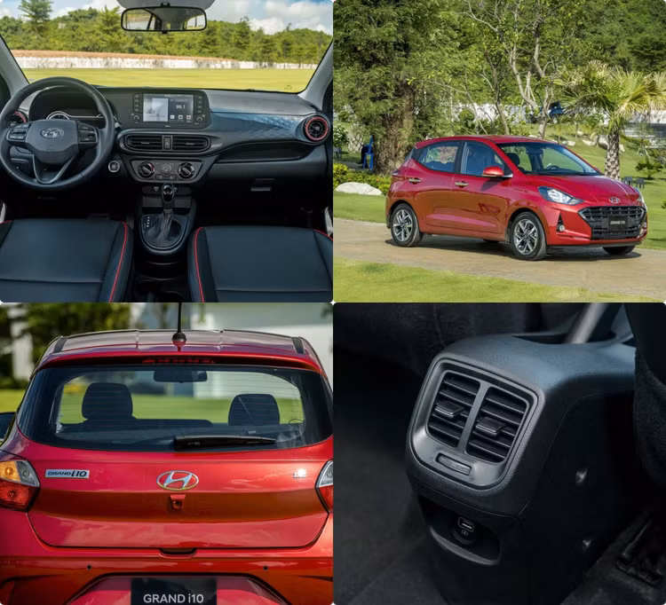 Hyundai Grand i10 cũng là một mẫu xe giá rẻ đáng mua trong tầm giá khoảng 400 triệu đồng. Hyundai Grand i10 sở hữu kích thước lớn hàng đầu phân khúc, đem đến một không gian thoải mái tối đa. Xe sở hữu phong cách cá tính, trẻ trung và hiện đại. Hyundai Grand i10 2023 được lắp ráp trong nước và phân phối với tất cả 6 phiên bản. Trong đó có 3 phiên bản hatchback và 3 phiên bản sedan gồm 1.2MT Tiêu chuẩn, 1.2MT và 1.AT.
