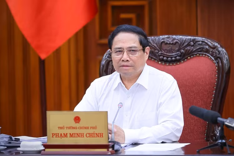 Thủ tướng Phạm Minh Chính. Ảnh: VGP/Nhật Bắc.