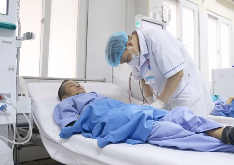 Sẵn sàng cho ca ghép thận đầu tiên tại Quảng Ninh - Ảnh BVCC Sẵn sàng cho ca ghép thận đầu tiên tại Quảng Ninh - Ảnh BVCC