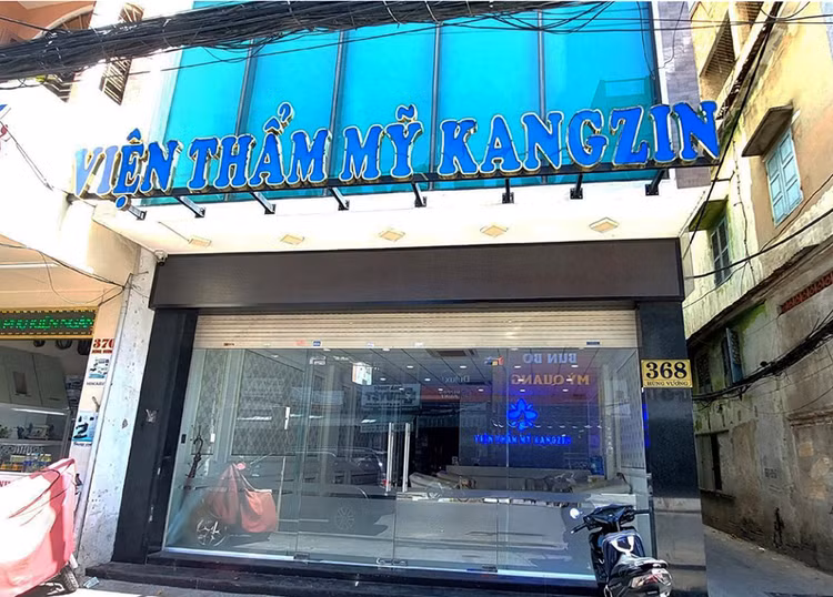 Địa điểm kinh doanh thẩm mỹ Kangzin số 368 đường Hùng Vương, phường Vĩnh Trung, quận Thanh Khê, Đà Nẵng. Địa điểm kinh doanh thẩm mỹ Kangzin số 368 đường Hùng Vương, phường Vĩnh Trung, quận Thanh Khê, Đà Nẵng.