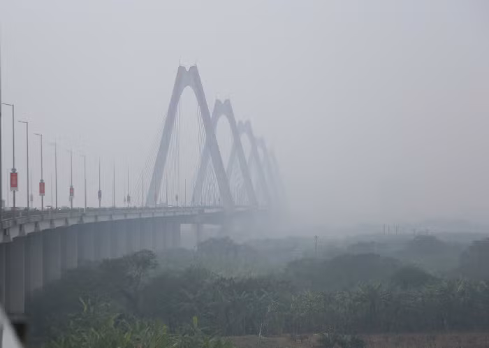 Ô nhiễm không khí ở Hà Nội - Ảnh minh hoạ