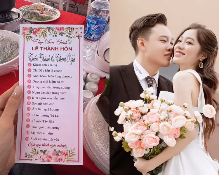Thực đơn đám cưới "độc lạ"ở Yên Bái