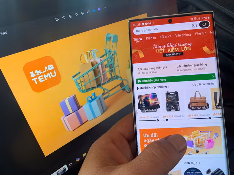 Temu bước chân vào thị trường Việt tạo nên làn sóng mới kèm những lo ngại cho cả người dùng lẫn các đối thủ