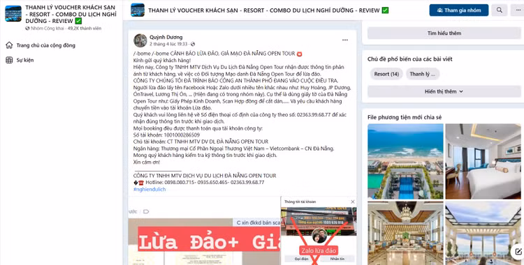 Cảnh báo tình trạng scan giấy tờ, cắt dán thông tin để lừa đảo khách hàng chuyển tiền