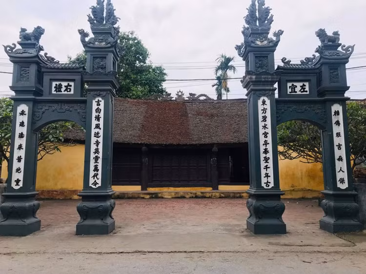 Di tích kiến trúc nghệ thuật Đình Đại Hạnh. Ảnh: Báo Điện tử Chính Phủ. Di tích kiến trúc nghệ thuật Đình Đại Hạnh. Ảnh: Báo Điện tử Chính Phủ.