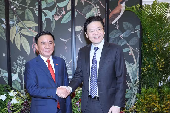 Báo chí Singapore đưa tin đậm nét chuyến thăm của Thường trực Ban Bí thư Trần Cẩm Tú