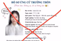 Người dùng mạng cần thận trọng khi tham gia trào lưu 'ứng cử trưởng thôn'