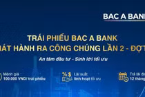 Bac A Bank tiếp tục phát hành trái phiếu ra công chúng – thu hút khách hàng tích lũy an toàn, sinh lời tối ưu