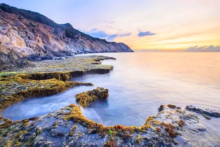 Vẻ đẹp của Hang Rái. Ảnh Dulichvietnam Vẻ đẹp của Hang Rái. Ảnh Dulichvietnam