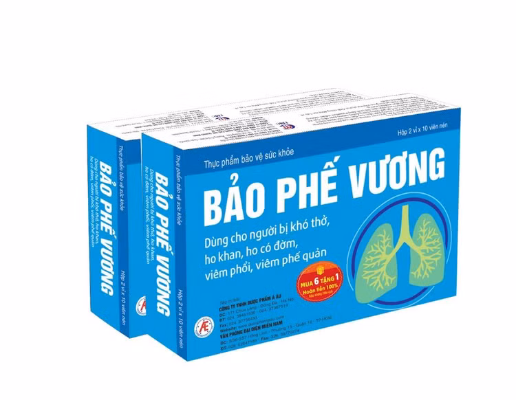 Thực phẩm bảo vệ sức khỏe Bảo Phế Vương.